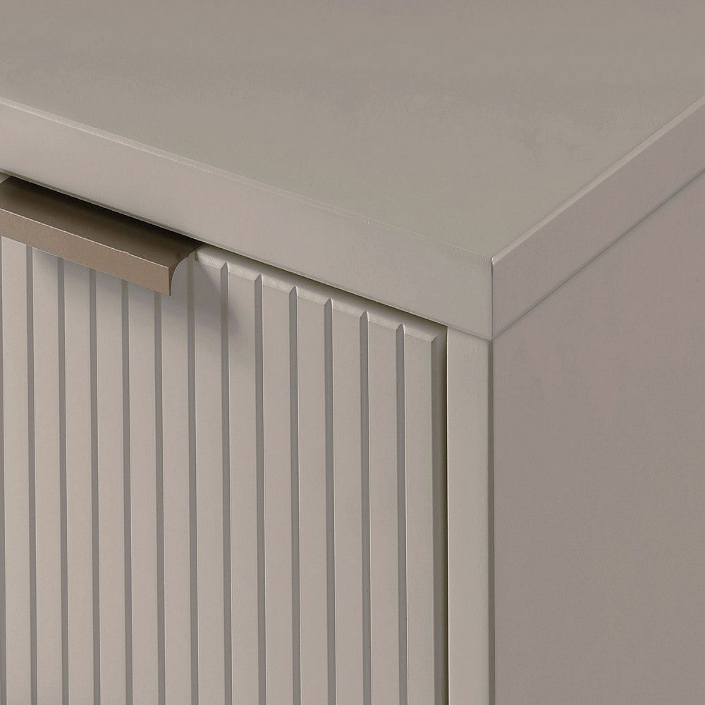 Granville Tall 23.62’’ Modern Narrow Dresser with 5 Full Extension Drawers in Light Grey MHC-DR-5006