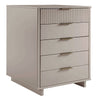 Granville Tall 23.62’’ Modern Narrow Dresser with 5 Full Extension Drawers in Light Grey MHC-DR-5006