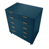 Granville 45.27’’ Modern Tall Dresser with 5 Full Extension Drawers in Midnight Blue MHC-DR-5024