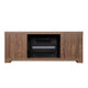 Richmond 60’’ Fireplace with 2 Drawers and 2 Shelves in Brown MHC-FP1-BR
