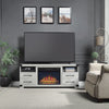 Richmond 60’’ Fireplace with 2 Drawers and 2 Shelves in Grey MHC-FP1-GY