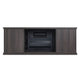 Franklin 60’’ Fireplace with 2 Doors in Heavy Brown MHC-FP3-BR