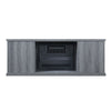 Franklin 60’’ Fireplace with 2 Doors in Grey MHC-FP3-GY