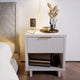 Granville Modern Nightstand 1.0 with 1 Full Extension Drawers in White MHC-NS-5001