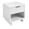Granville Modern Nightstand 1.0 with 1 Full Extension Drawers in White MHC-NS-5001