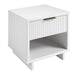 Granville Modern Nightstand 1.0 with 1 Full Extension Drawers in White MHC-NS-5001
