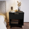 Granville Modern Nightstand 1.0 with 1 Full Extension Drawers in Black MHC-NS-5002