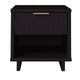 Granville Modern Nightstand 1.0 with 1 Full Extension Drawers in Black