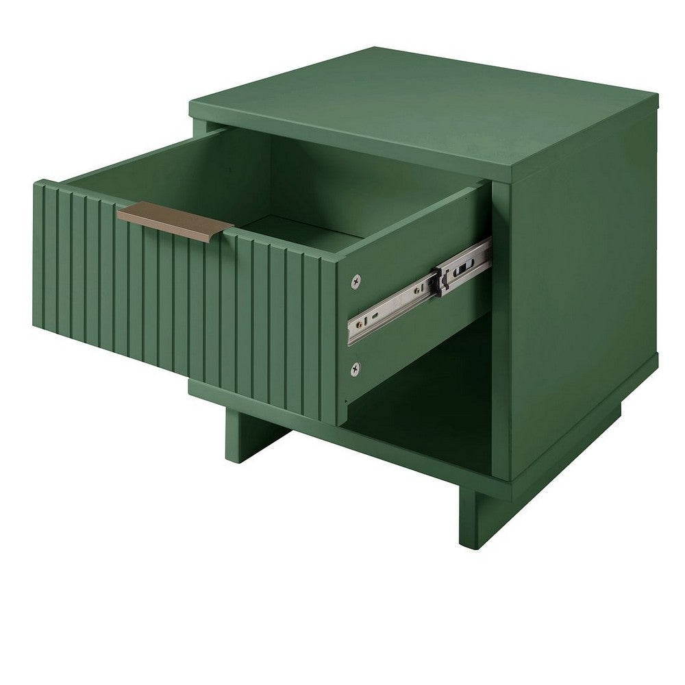 Granville Modern Nightstand 1.0 with 1 Full Extension Drawers in Sage Green MHC-NS-5003