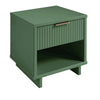 Granville Modern Nightstand 1.0 with 1 Full Extension Drawers in Sage Green MHC-NS-5003