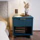 Granville Modern Nightstand 1.0 with 1 Full Extension Drawers in Midnight Blue MHC-NS-5004