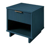 Granville Modern Nightstand 1.0 with 1 Full Extension Drawers in Midnight Blue MHC-NS-5004