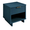 Granville Modern Nightstand 1.0 with 1 Full Extension Drawers in Midnight Blue MHC-NS-5004