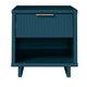 Granville Modern Nightstand 1.0 with 1 Full Extension Drawers in Midnight Blue