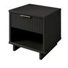Granville Modern Nightstand 1.0 with 1 Full Extension Drawers in Dark Grey MHC-NS-5005