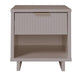 Granville Modern Nightstand 1.0 with 1 Full Extension Drawers in Light Grey