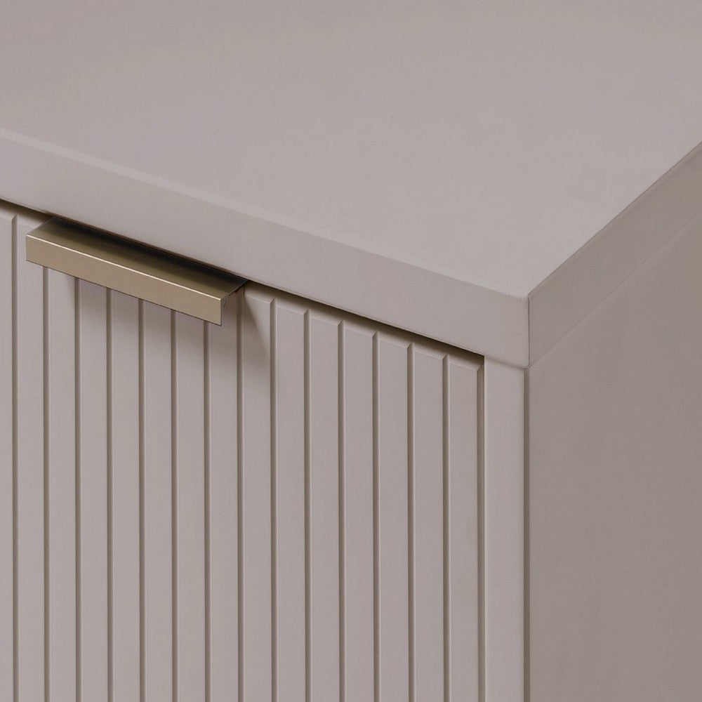 Granville Modern Nightstand 1.0 with 1 Full Extension Drawers in Light Grey MHC-NS-5006