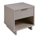 Granville Modern Nightstand 1.0 with 1 Full Extension Drawers in Light Grey MHC-NS-5006