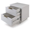 Granville Modern Nightstand 2.0 with 2 Full Extension Drawers in White MHC-NS-5011