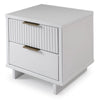 Granville Modern Nightstand 2.0 with 2 Full Extension Drawers in White MHC-NS-5011