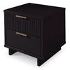 Granville Modern Nightstand 2.0 with 2 Full Extension Drawers in Black MHC-NS-5012