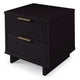Granville Modern Nightstand 2.0 with 2 Full Extension Drawers in Black MHC-NS-5012