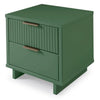 Granville Modern Nightstand 2.0 with 2 Full Extension Drawers in Sage Green MHC-NS-5013