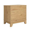 Sheridan Modern Cane Nightstand in Nature MHC-NS-5GLF-NA