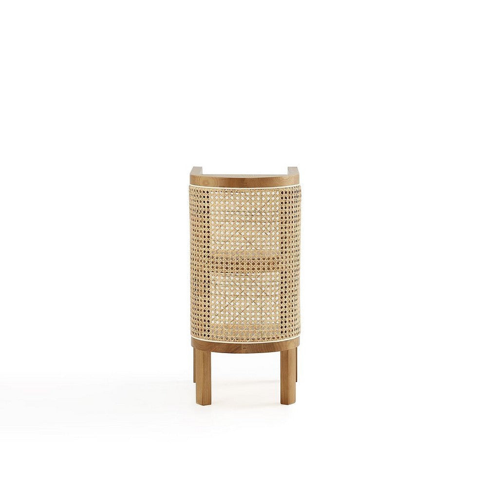 Versailles End Table in Nature Cane MHC-NSCA01-NA