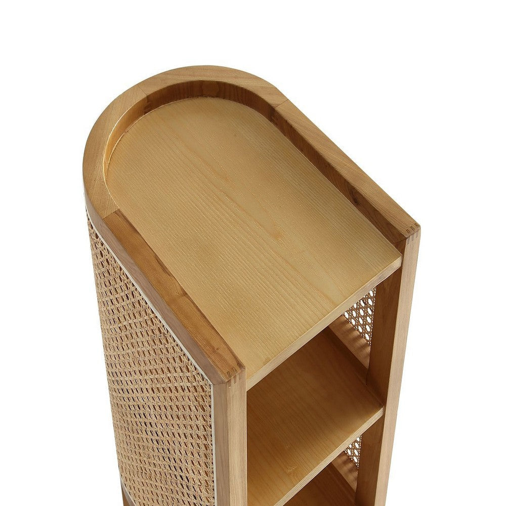 Versailles End Table in Nature Cane MHC-NSCA01-NA