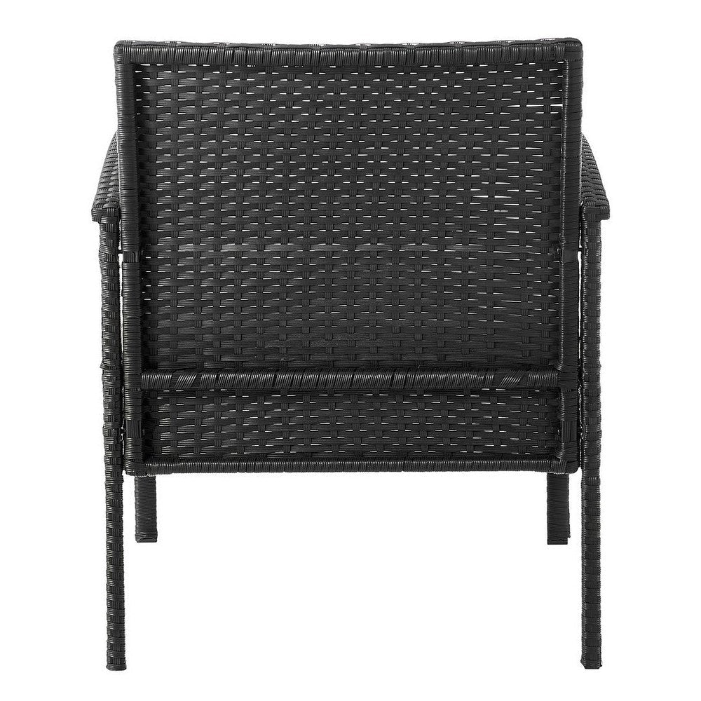 Noli Steel Rattan 3-Piece Patio Conversation Set with Cushions in Cream MHC-OD-CV006-CR