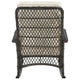 Furttuo Steel Rattan Outdoor Rocking Chair with Cushions in Cream MHC-OD-CV017-CR