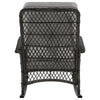 Furttuo Steel Rattan Outdoor Rocking Chair with Cushions in Grey MHC-OD-CV017-GY