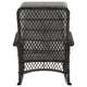 Furttuo Steel Rattan Outdoor Rocking Chair with Cushions in Grey MHC-OD-CV017-GY