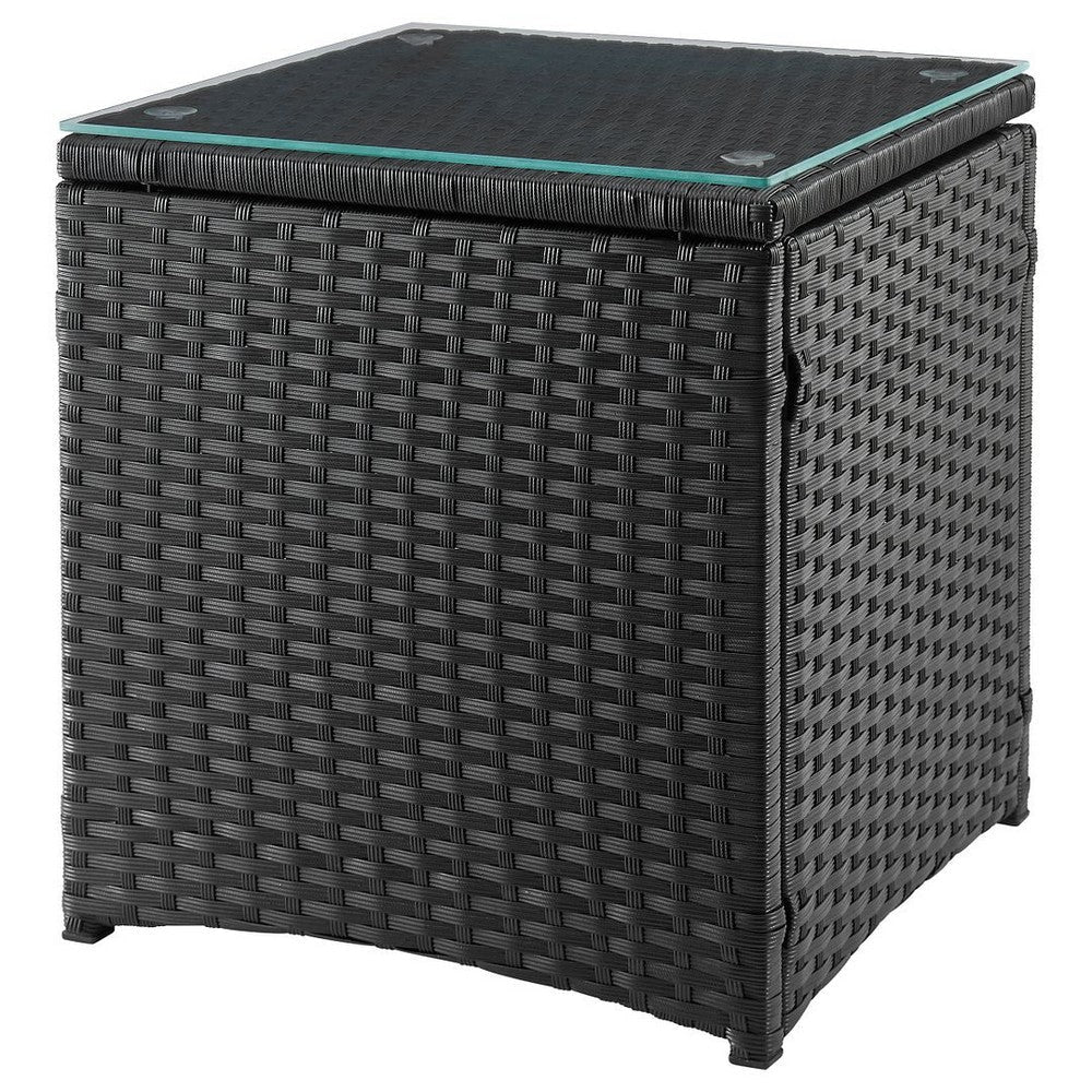 Imperia Steel Rattan 3-Piece Patio Conversation Set with Cushions in Cream MHC-OD-CV020-CR