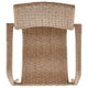 Genoa Patio Dining Armchair in Nature Tan Weave MHC-OD-DC002-NE