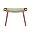 Geta Barley and Antique Walnut Ottoman MHC-OT001-BA