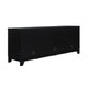 Sheridan 62.99 Modern Cane TV Stand in Black MHC-TV-3GLF-BK
