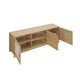 Sheridan 62.99 Modern Cane TV Stand in Nature MHC-TV-3GLF-NA