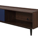 Duane 59.25 Modern Ribbed TV Stand in Dark Brown and Navy Blue MHC-TV-8GLF-NB