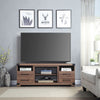 Richmond 60’’ TV Stand with 2 Drawers and 4 Shelves in Brown MHC-TVFP1-BR