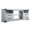 Richmond 60’’ TV Stand with 2 Drawers and 4 Shelves in Grey MHC-TVFP1-GY
