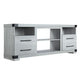 Richmond 60’’ TV Stand with 2 Drawers and 4 Shelves in Grey MHC-TVFP1-GY