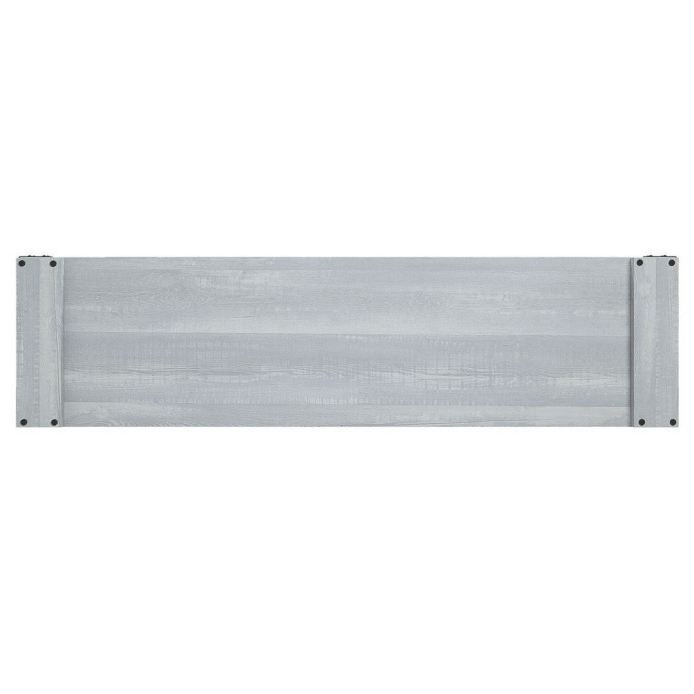 Richmond 60’’ TV Stand with 2 Drawers and 4 Shelves in Grey MHC-TVFP1-GY