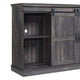 Myrtle 60’’ TV Stand with 2 Sliding Doors in Heavy Brown MHC-TVFP2-BR
