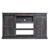 Myrtle 60" TV Stand with 2 Sliding Doors in Heavy Brown