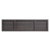 Franklin 60’’ TV Stand with 2 Doors and Open Shelves in Heavy Brown MHC-TVFP3-BR