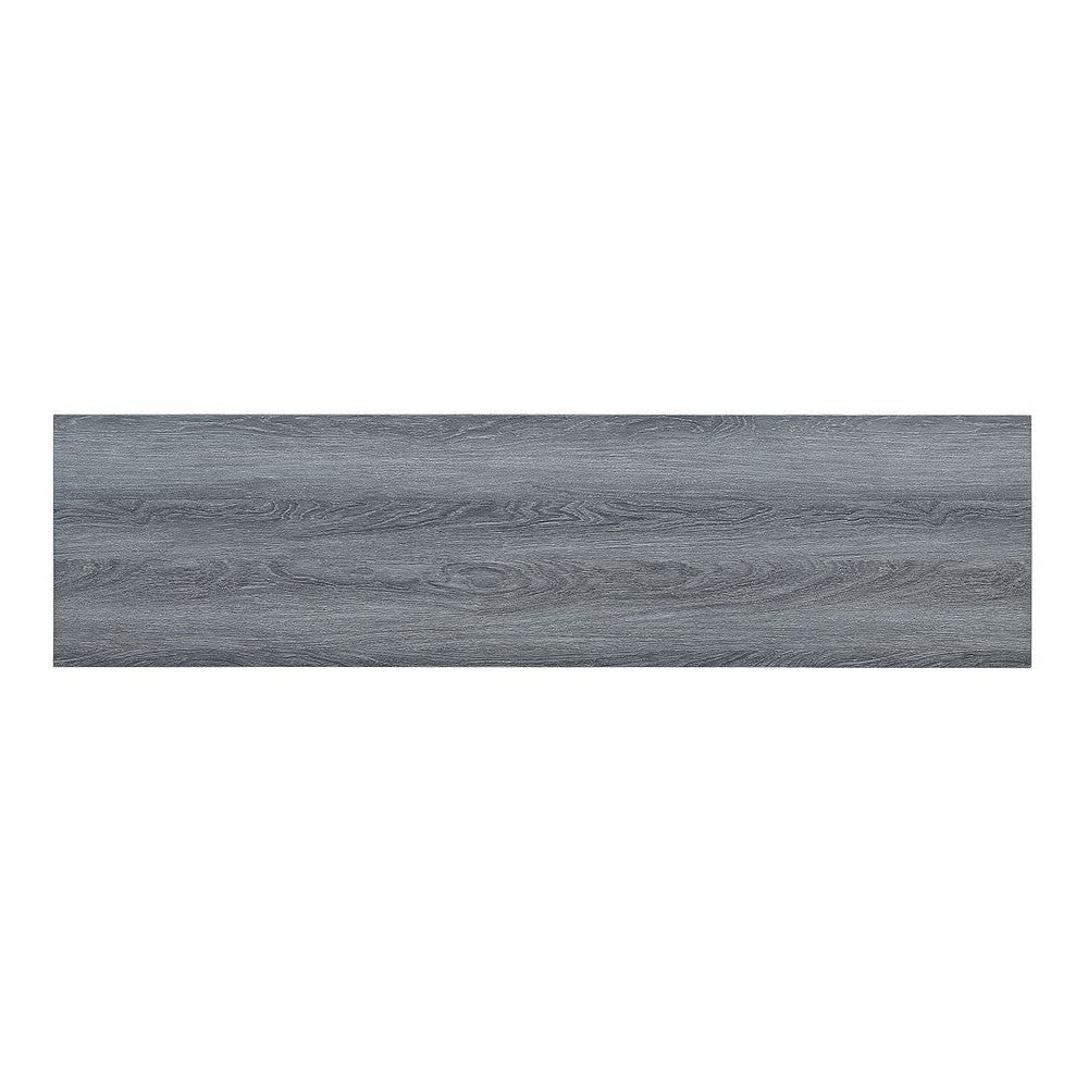 Franklin 60’’ TV Stand with 2 Doors and Open Shelves in Grey MHC-TVFP3-GY