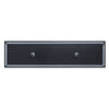 Brighton 60’’ TV Stand with Glass Shelves and Media Wire Management in Onyx MHC-TVFP4-BL