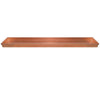 29 Inch Rectangular Metal Windowsill Planter Tray Trim Edges Large Copper By The Urban Port MIL-TRY-C29